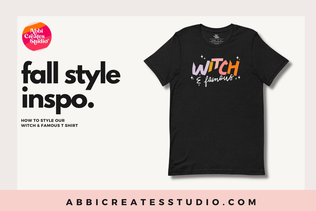 How to style inspo | Witch and Famous T-shirt