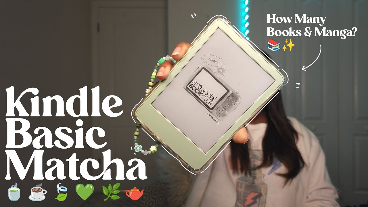 How Much Can the Kindle Basic in Matcha Hold? Storage, Manga, and the Cloud Explained!