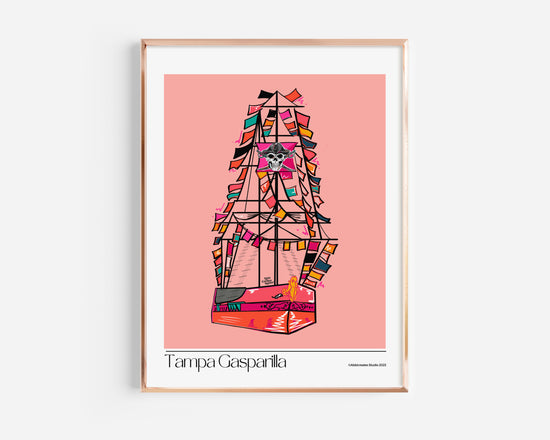 Immerse yourself in the excitement of Gasparilla with our beautifully crafted Gasparilla Boat Art Print. This digital download perfectly captures the essence of the legendary boat parade, making it a must-have addition to your collection. Bring the spirit of Gasparilla to life in your space with this captivating artwork.