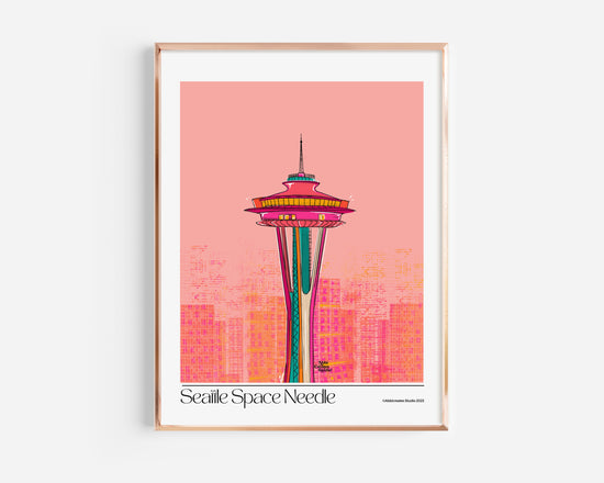 Immerse yourself in the charm of Seattle with our beautifully crafted Seattle Space Needle Art Print. This digital download perfectly captures the iconic landmark, adding a touch of elegance to your collection. Bring the spirit of Seattle to life in your space with this captivating artwork.