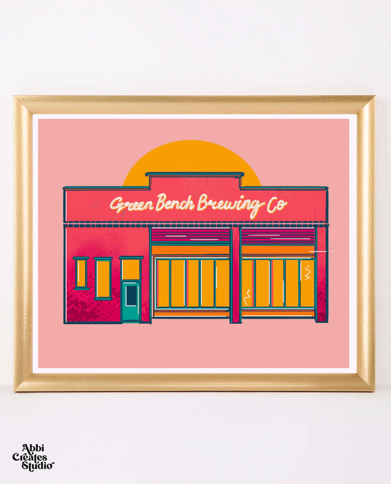 Load image into Gallery viewer, Tampa Bay Local Businesses Art Prints 8.5x11 by Abbicreates Studio - Abbicreates Studio
