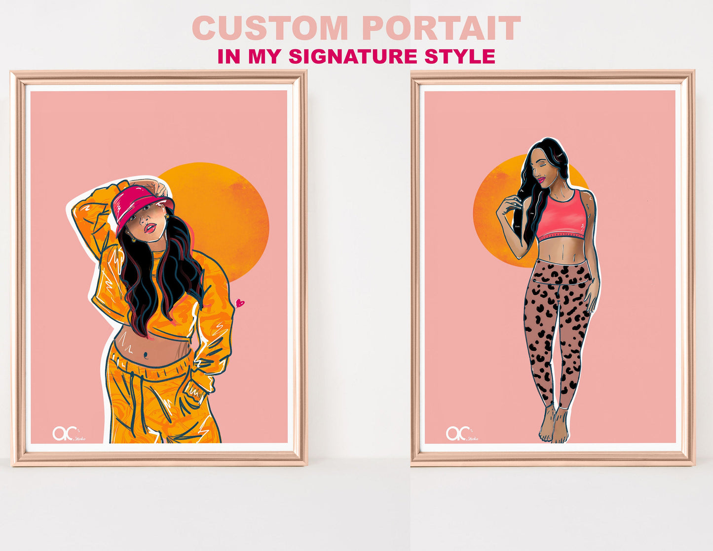 Custom Illustration | House portait | couples photos| personalized gift - Abbicreates Studio