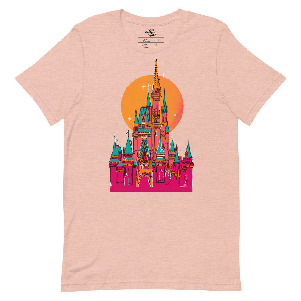 Magic Kingdom Princess Castle T shirt - Abbicreates Studio